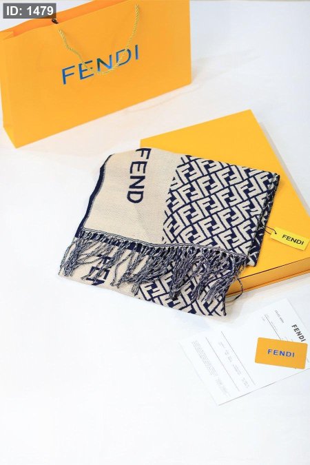 شال كتف fendi - كحلي